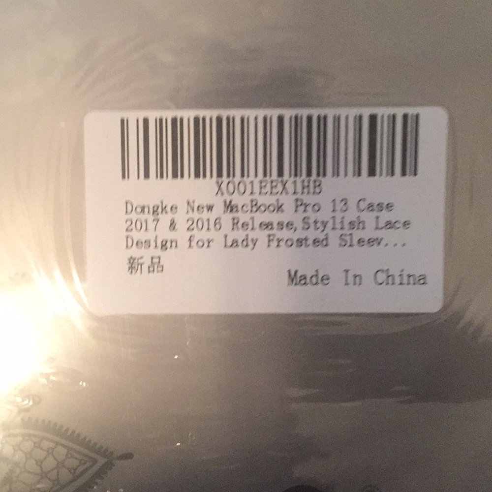Laptop Sleeve (Hard Plastic)